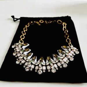 J. Crew Mixed Gem Statement Necklace